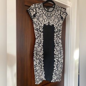 BCBG Knit Body Snatching Dress